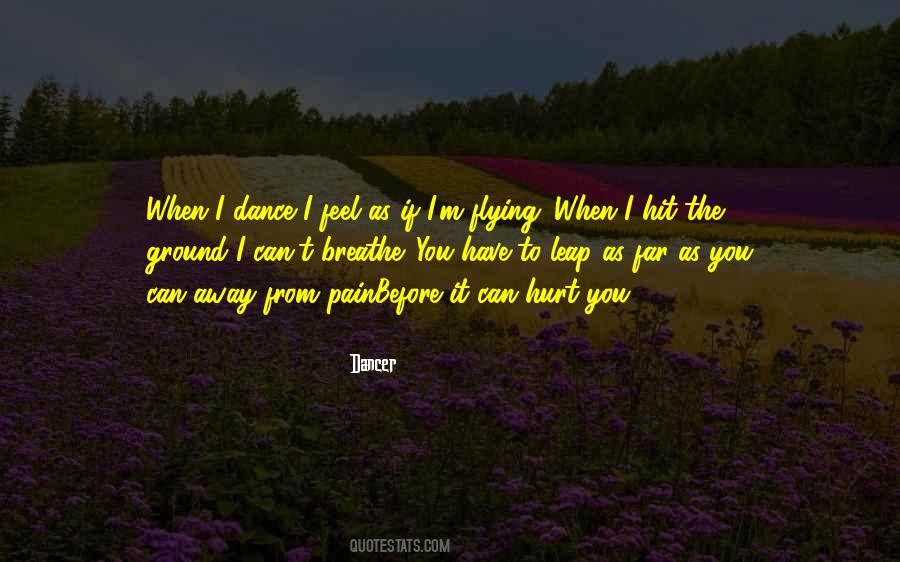 Dance Pain Quotes #655953