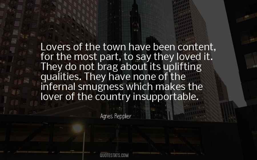 Quotes About Smugness #1457604