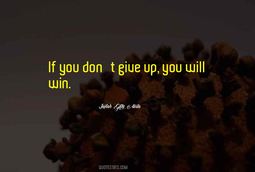 Will Win Quotes #1773611