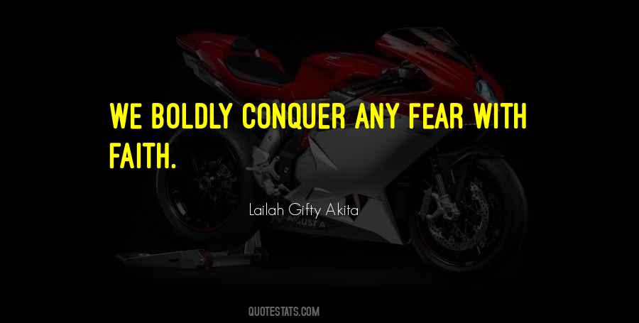 Quotes About Fighting Fear #1002153