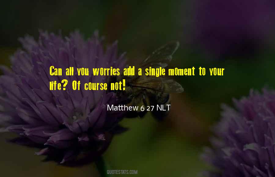 Life Worries Quotes #1256134