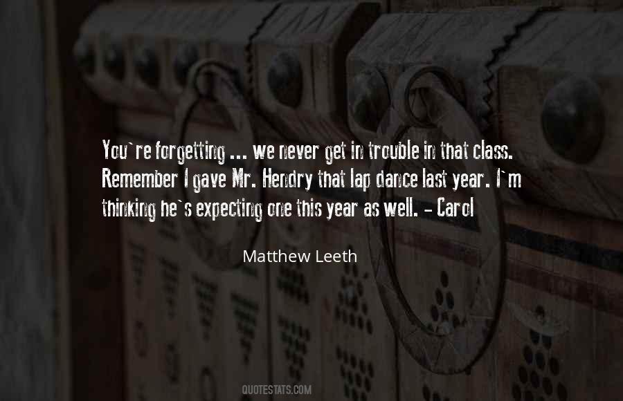 Quotes About Last Class #389879