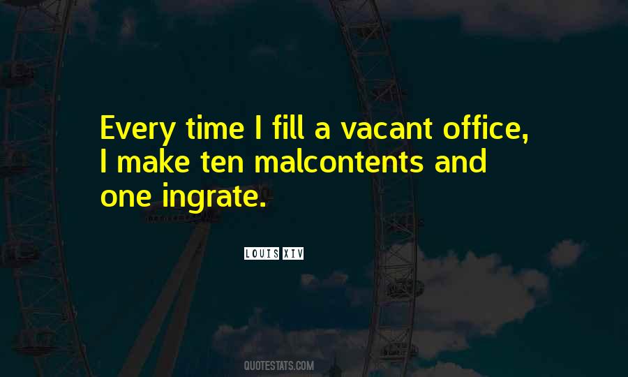 Quotes About Vacant Time #369805