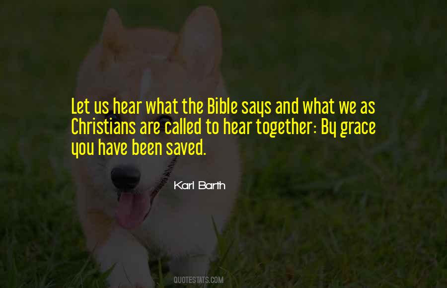 Quotes About Saved By Grace #1119230
