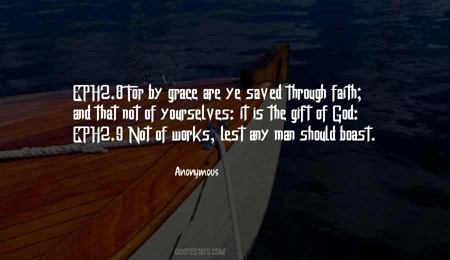 Quotes About Saved By Grace #1135737