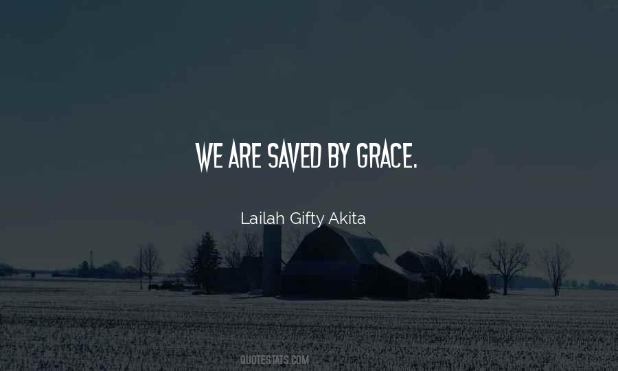 Quotes About Saved By Grace #1262757