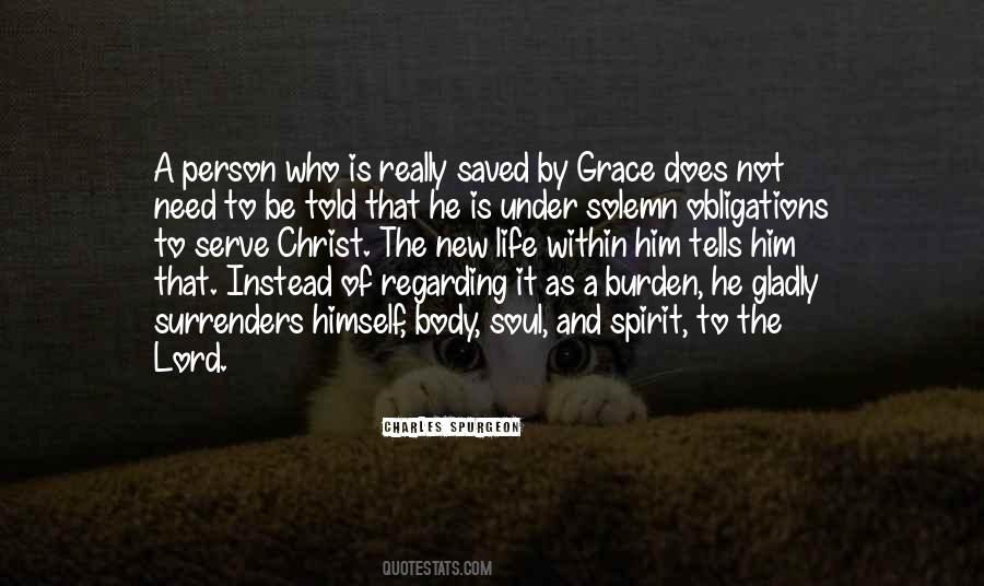 Quotes About Saved By Grace #1399083