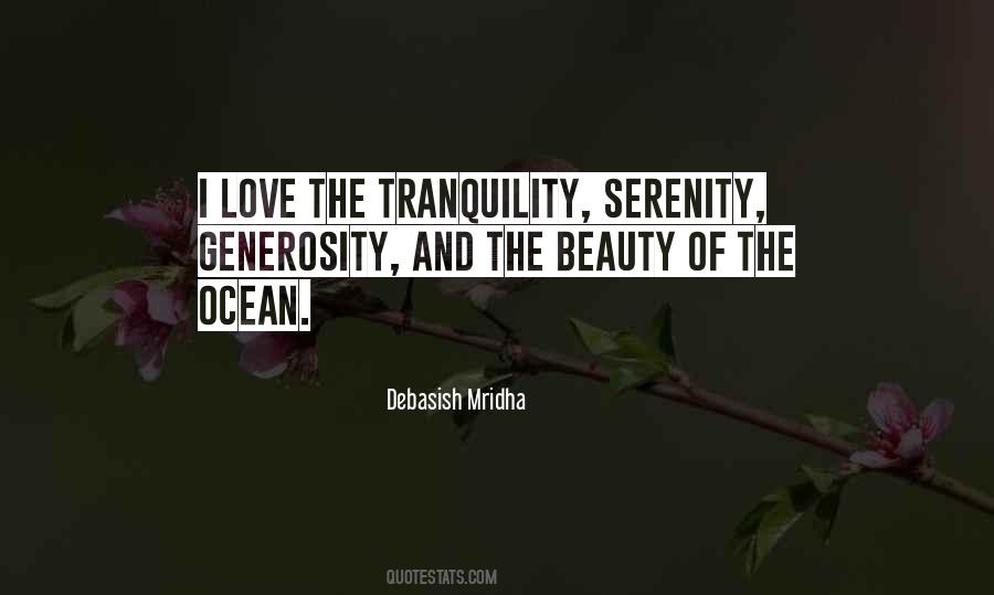 Quotes About Tranquility And Love #335126