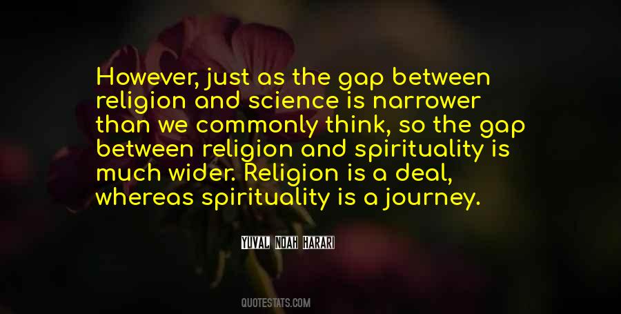 Quotes About Science And Spirituality #365734
