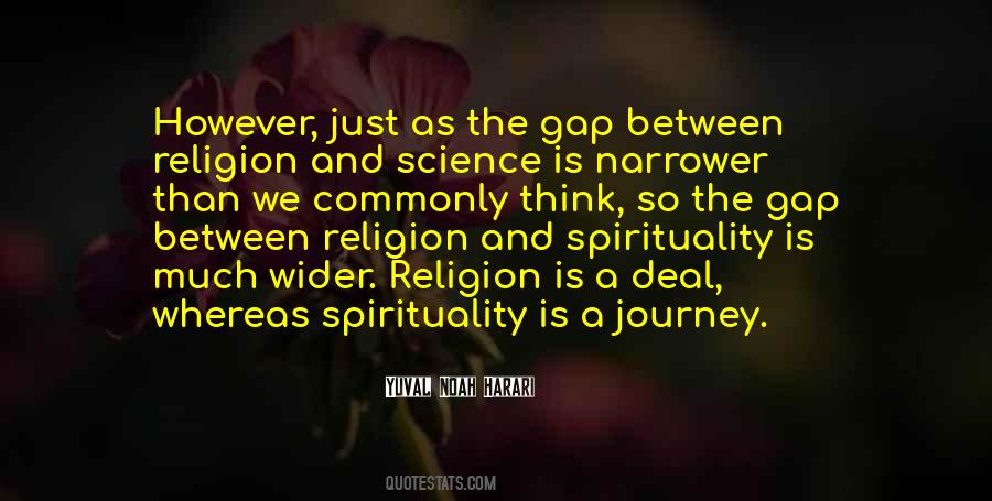 Quotes About Science And Spirituality #365734