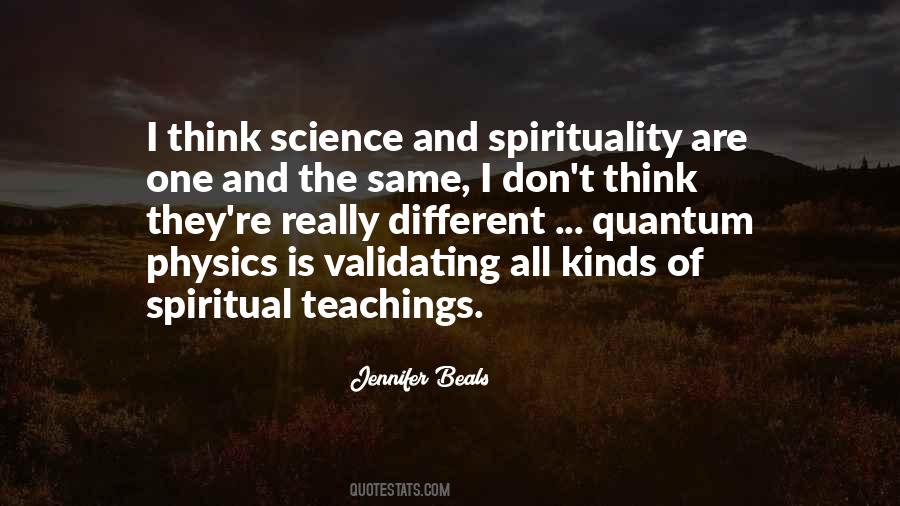 Quotes About Science And Spirituality #994997