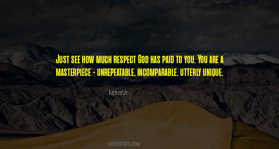 You Are A Masterpiece Quotes #1500463