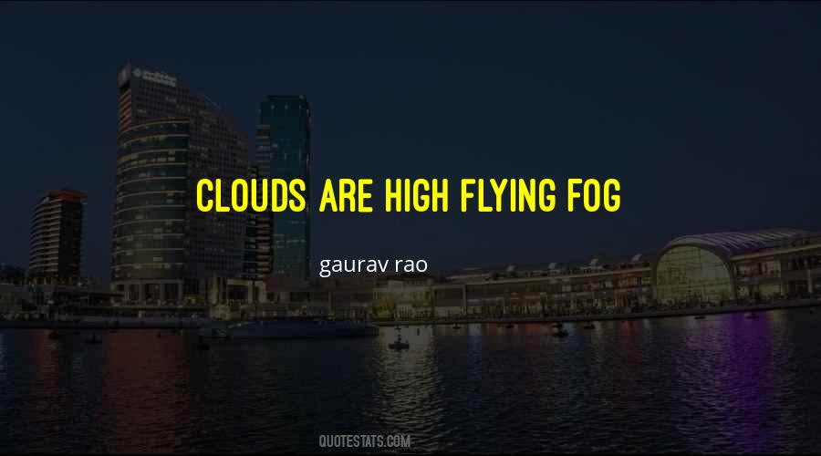 Quotes About Clouds And Flying #160894