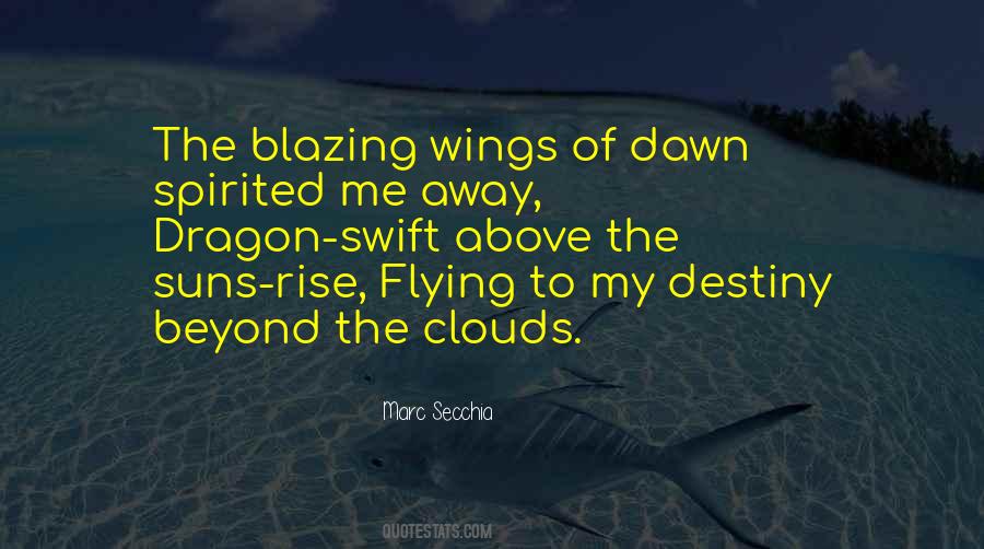 Quotes About Clouds And Flying #793364