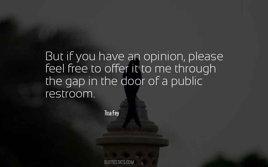 Quotes About The Restroom #1706354