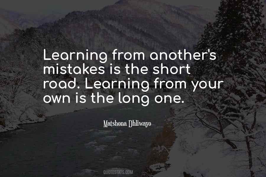Quotes About Learning From Your Mistakes #1686515