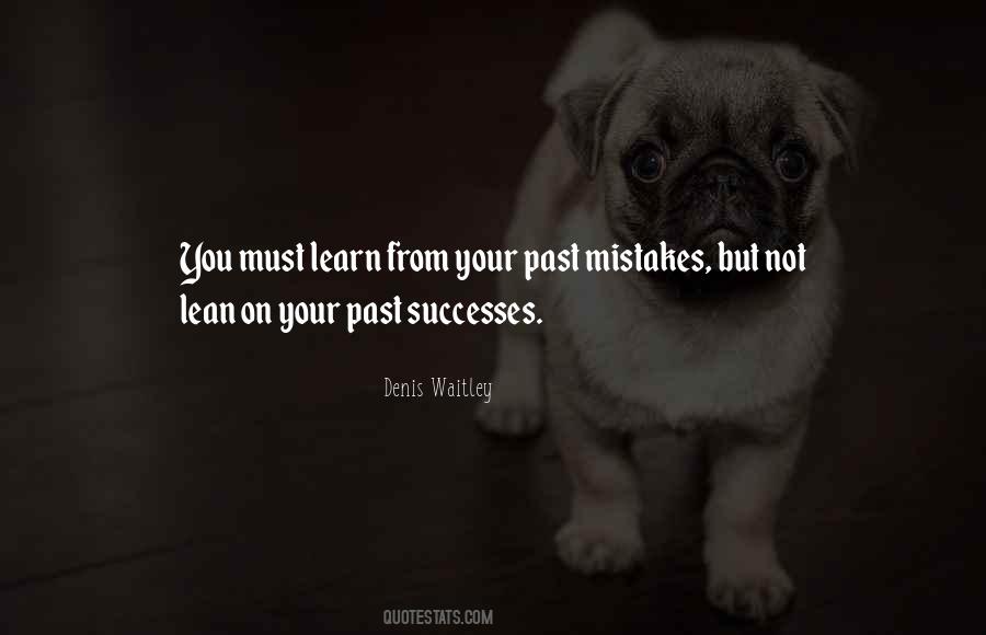 Quotes About Learning From Your Mistakes #534045