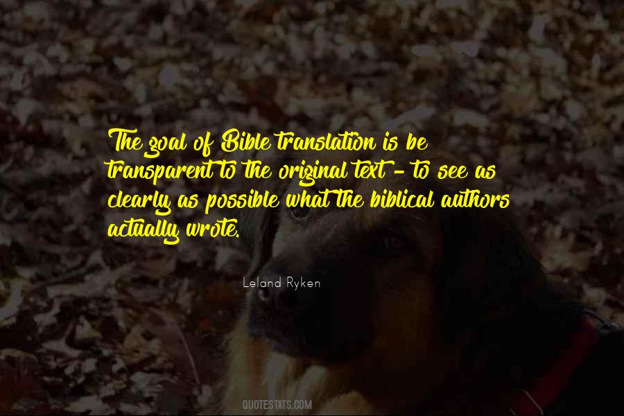 Quotes About Who Wrote The Bible #82589