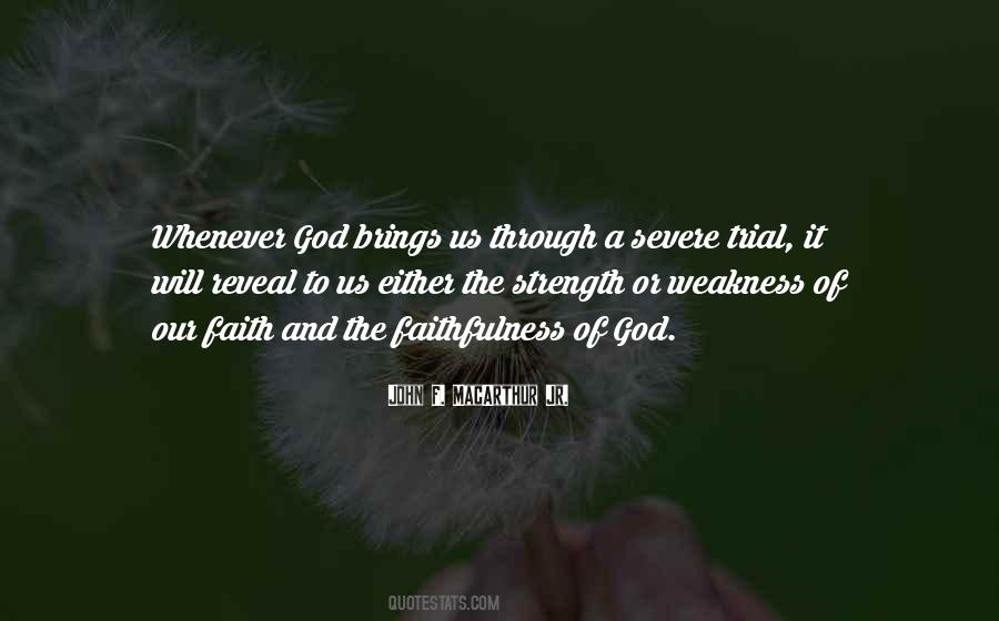 Quotes About Weakness And God #1106573