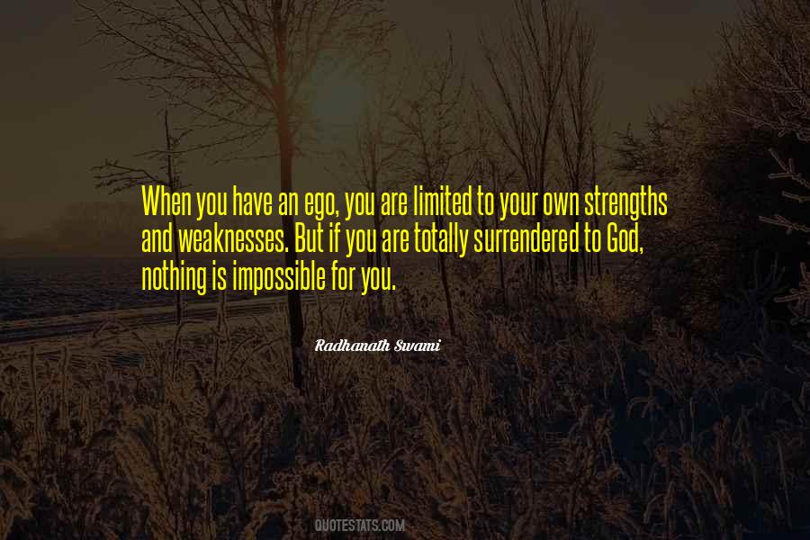 Quotes About Weakness And God #241366