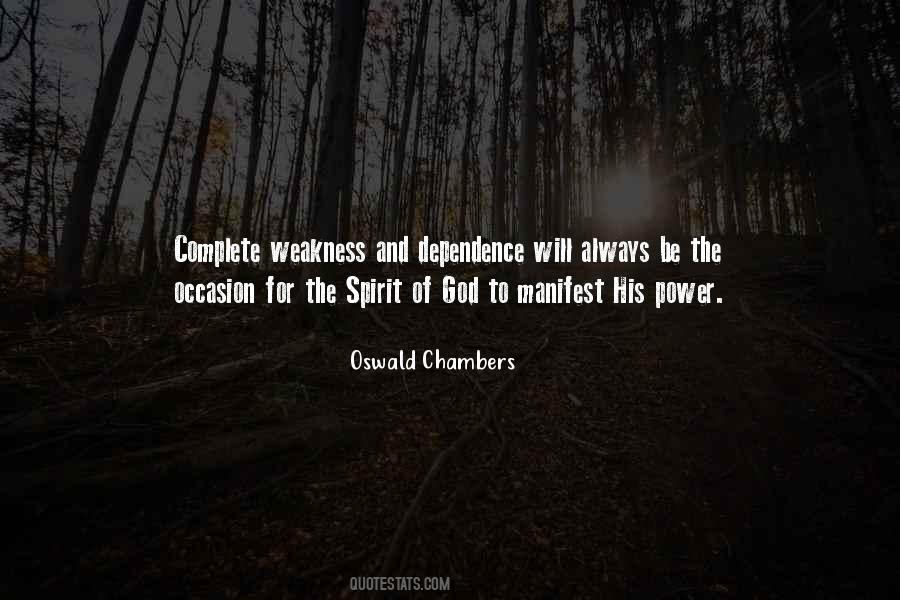 Quotes About Weakness And God #327937