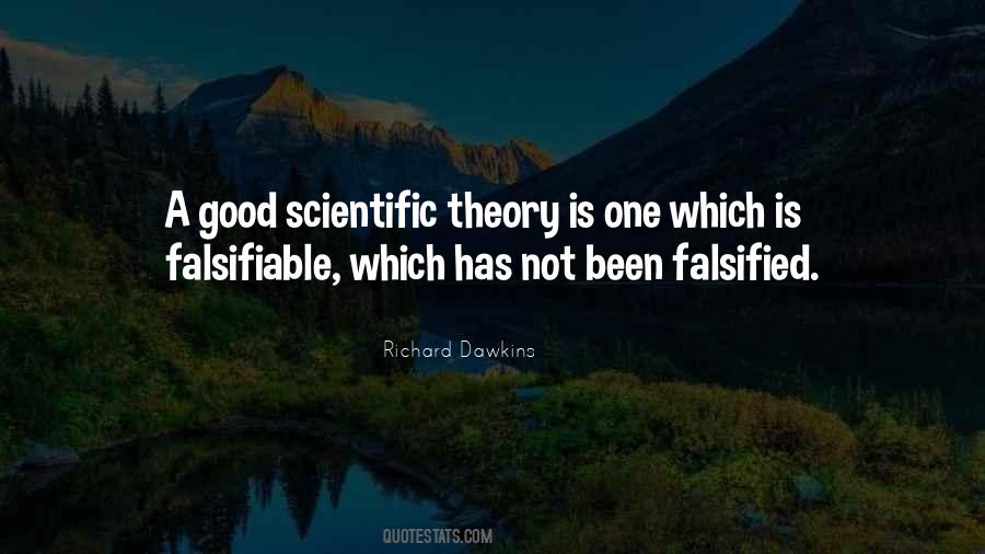 Quotes About Scientific Theory #1193788