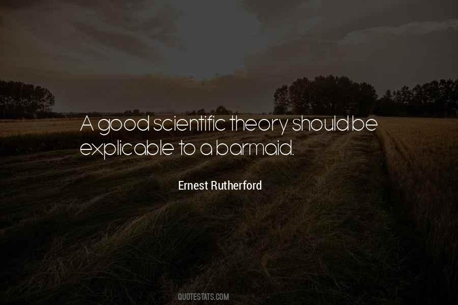 Quotes About Scientific Theory #332398