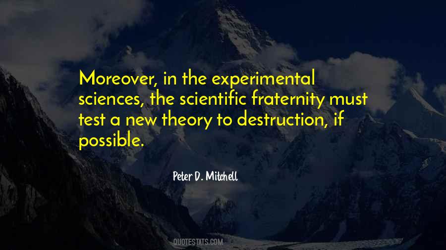 Quotes About Scientific Theory #945545