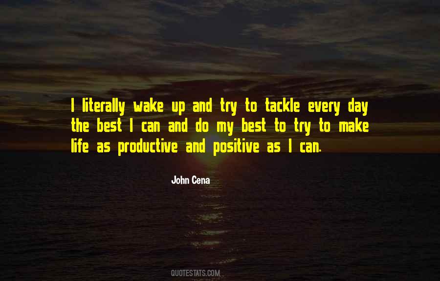 Quotes About Productive Day #803366