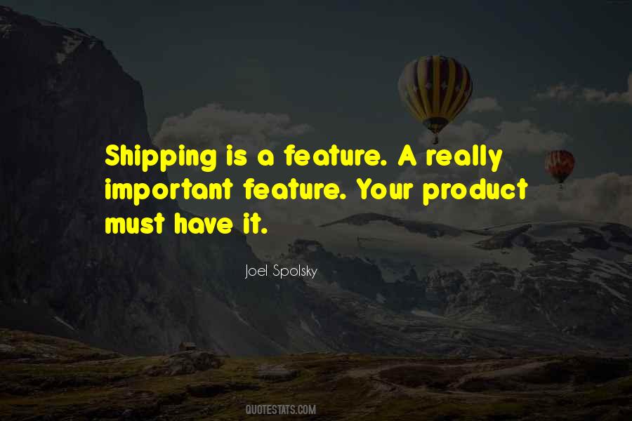 Quotes About Shipping #1145304