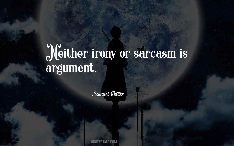 Irony Sarcasm Quotes #231840