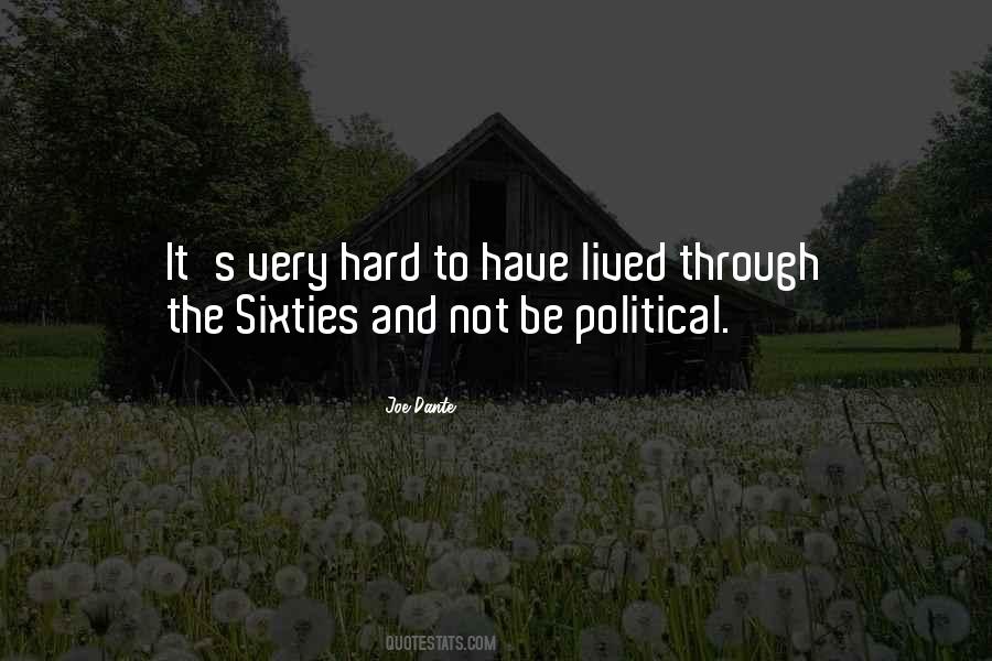 Quotes About Sixties #1062468