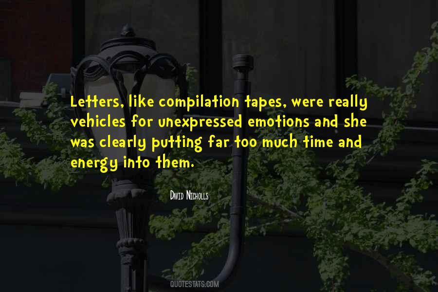 Quotes About Tapes #105556