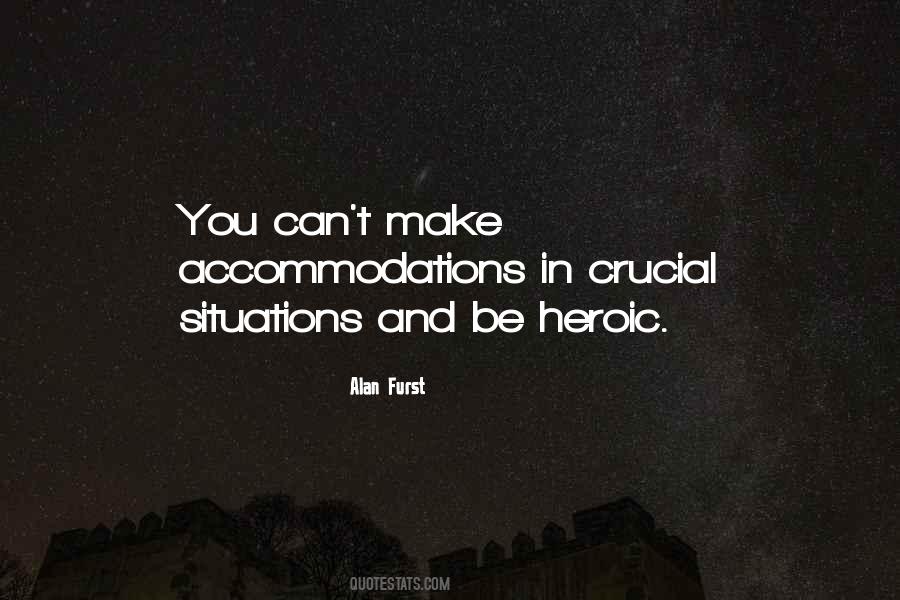 Crucial Situations Quotes #13933