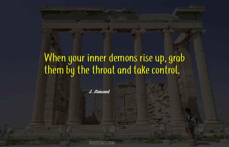 Quotes About Inner Demons #1044211