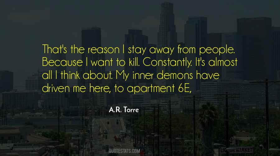 Quotes About Inner Demons #1330675