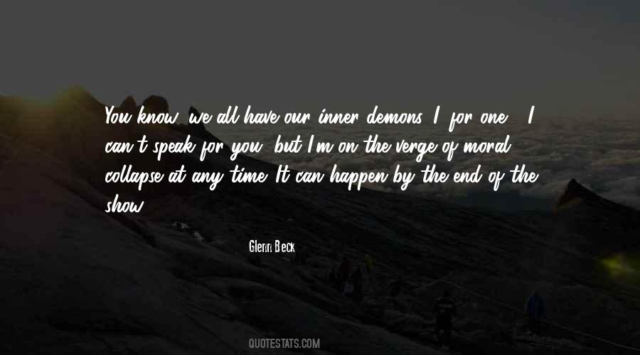 Quotes About Inner Demons #291632