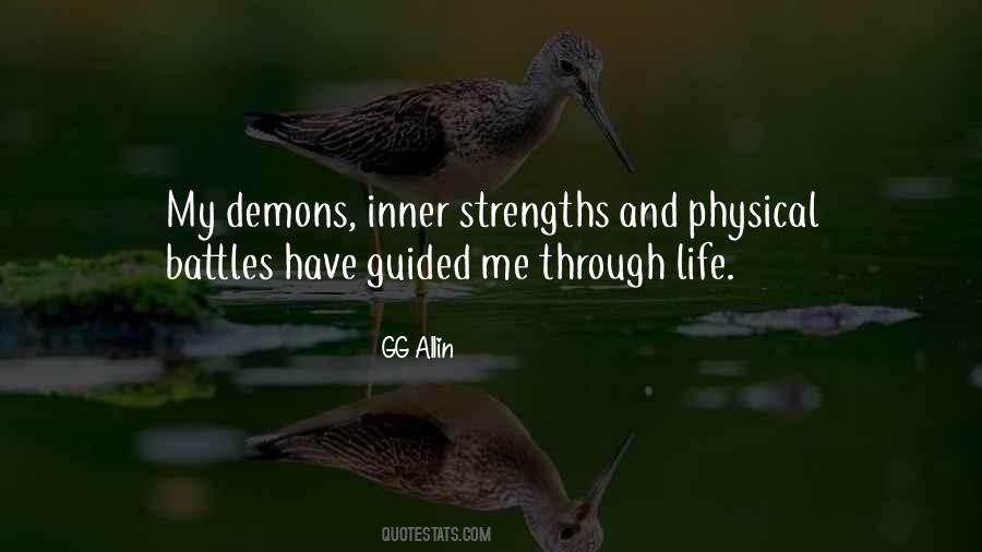 Quotes About Inner Demons #557824