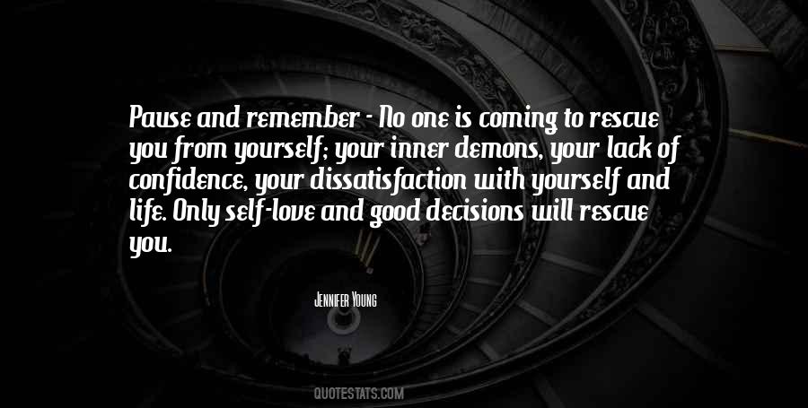 Quotes About Inner Demons #744378