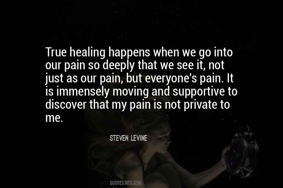 Quotes About Pain And Healing #330190