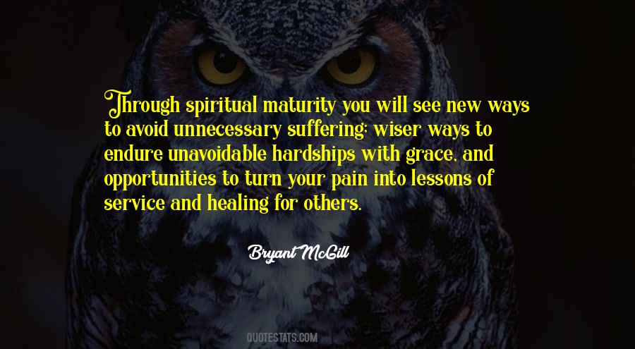 Quotes About Pain And Healing #72519