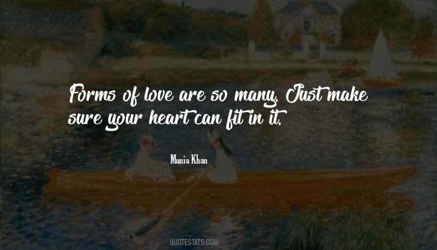 Quotes About Forms Of Love #73909
