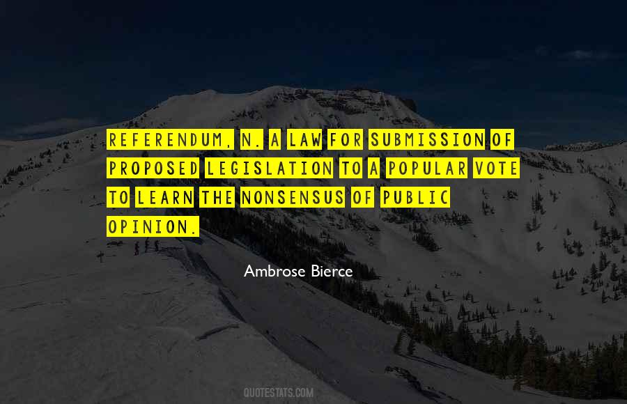 Quotes About Popular Vote #423901
