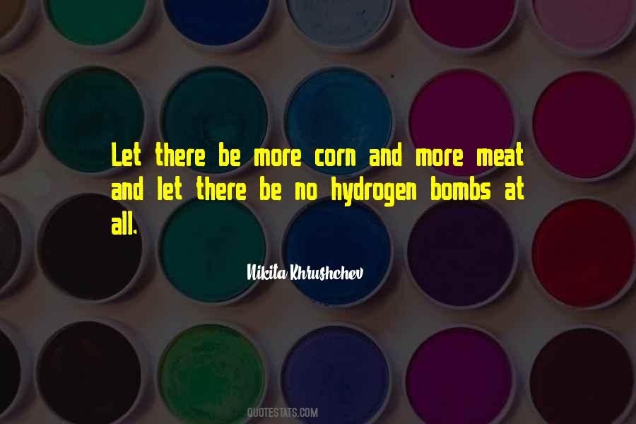 Quotes About Hydrogen Bombs #31166