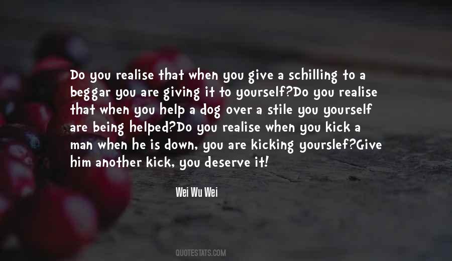 Quotes About Kicking Yourself #138039