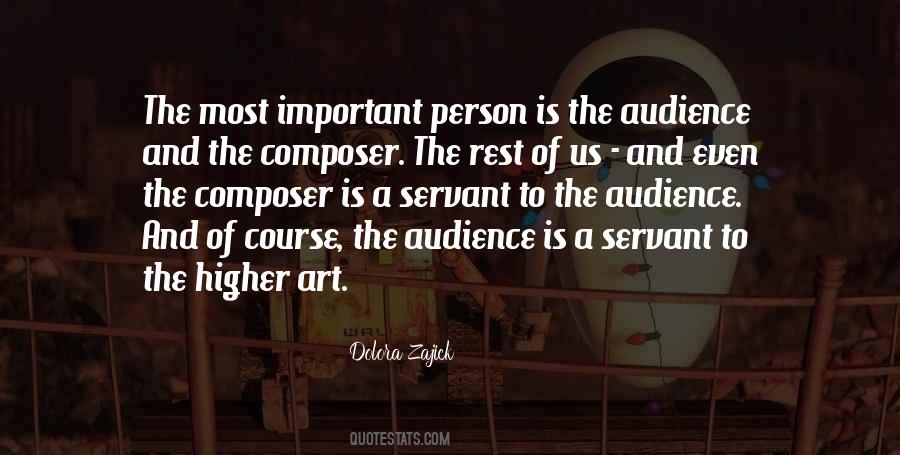 Quotes About Important Person #1694655