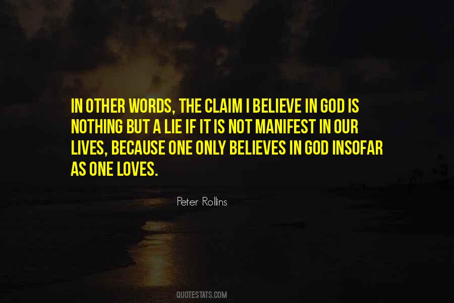Believe Manifest Quotes #1800752