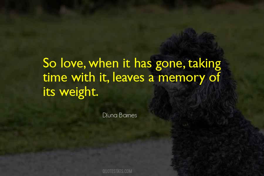 Memory Love Quotes #1503453