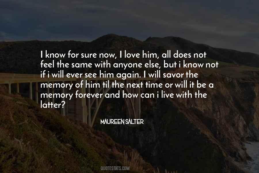 Memory Love Quotes #1693376