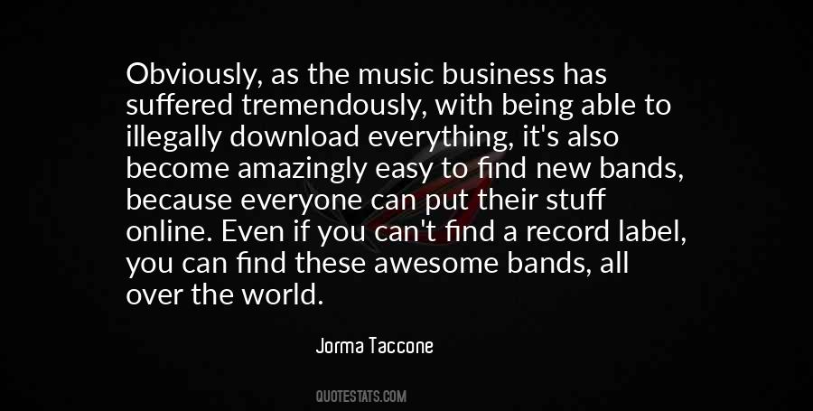 Music Business Quotes #1707113